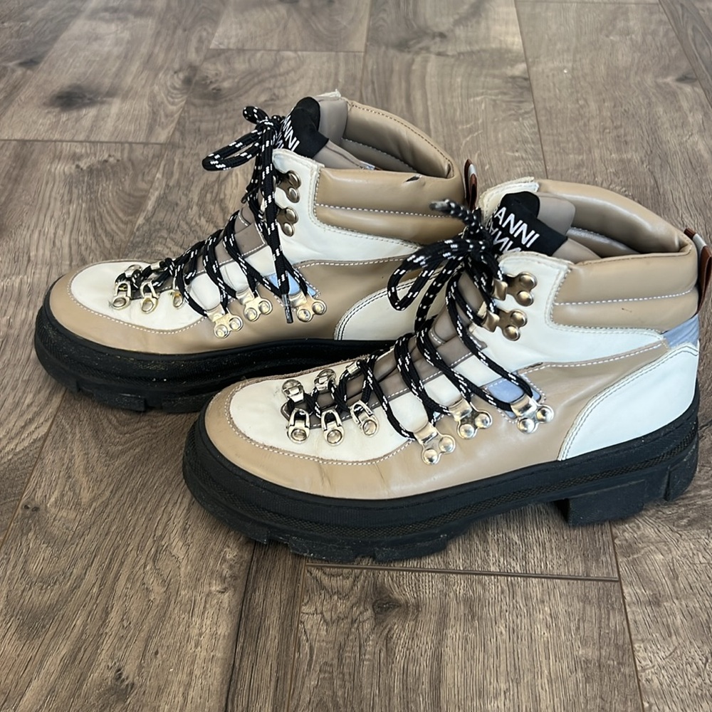 Ganni Leather Boots - Picture 3 of 12
